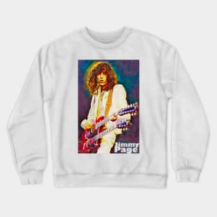 Jimmy Page Guitar Genius Crewneck Sweatshirt